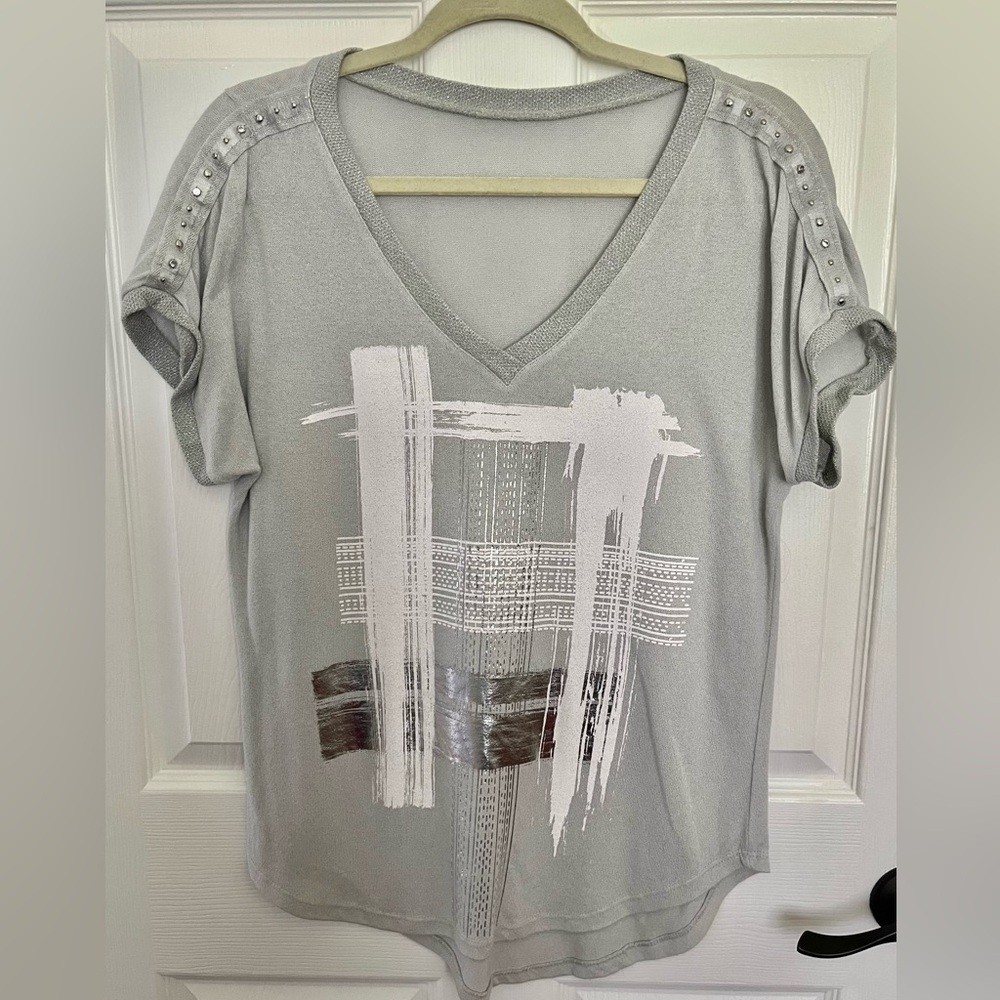 Gray Women's SS Sweater